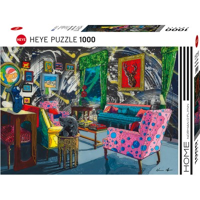 Puzzle Heye-29973 Home Room with Deer