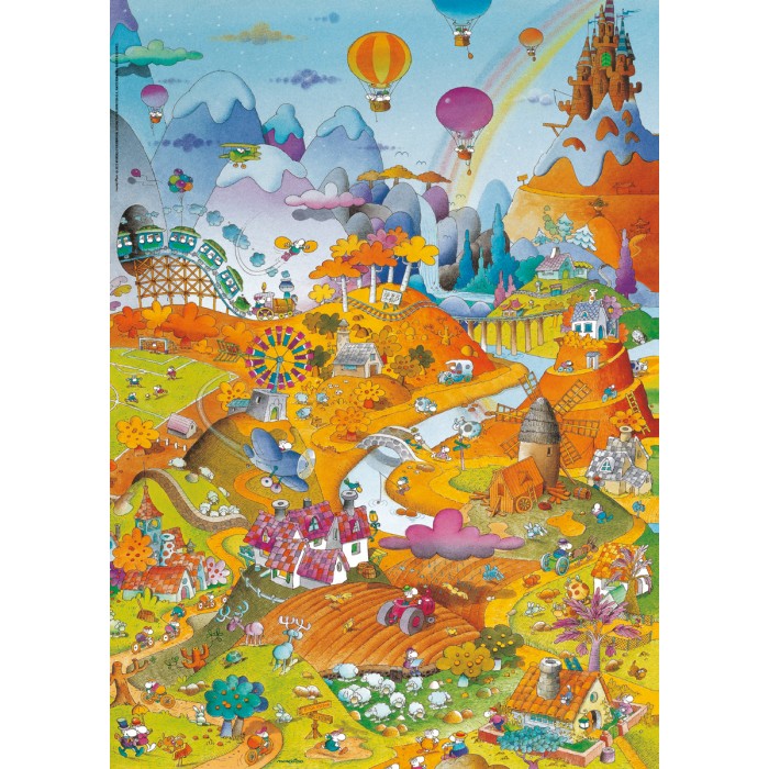 Puzzle Heye-29986 Mordillo - Idyll by The Field