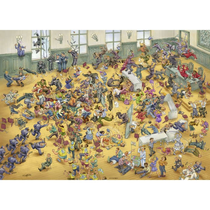 Puzzle Heye-29993 Justice pour Tous