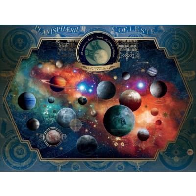Puzzle Heye-30001 Monde de l'Espace