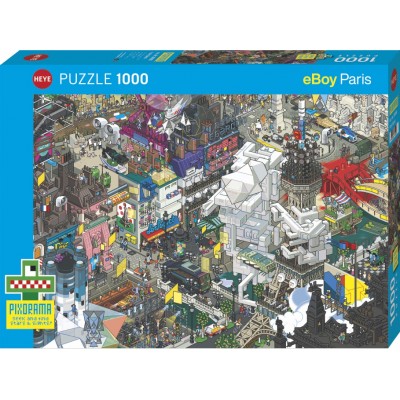 Puzzle Heye-30006 Défi Paris