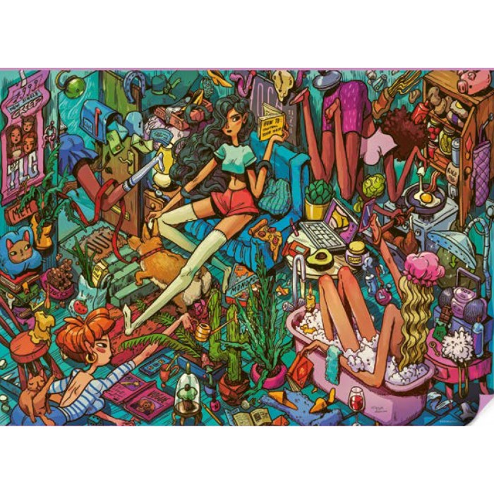 Puzzle Heye-30022 Homely Housemates