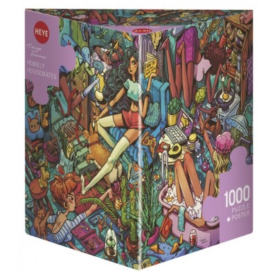 Puzzle Heye-30022 Homely Housemates