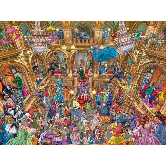 Puzzle Heye-30023 Masked Ball