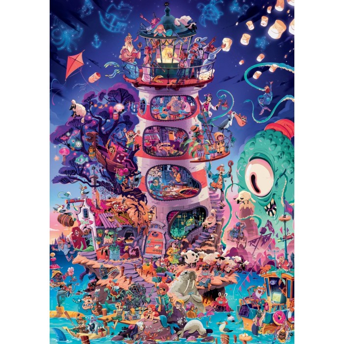 Puzzle Heye-30049 Regarde, un Phare