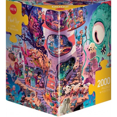 Puzzle Heye-30049 Regarde, un Phare