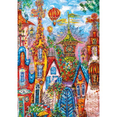 Puzzle Heye-30064 Blue gate