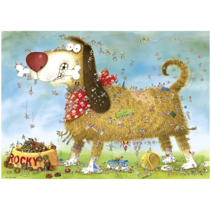 Puzzle  Heye-30066 Degano : Une vie de chien