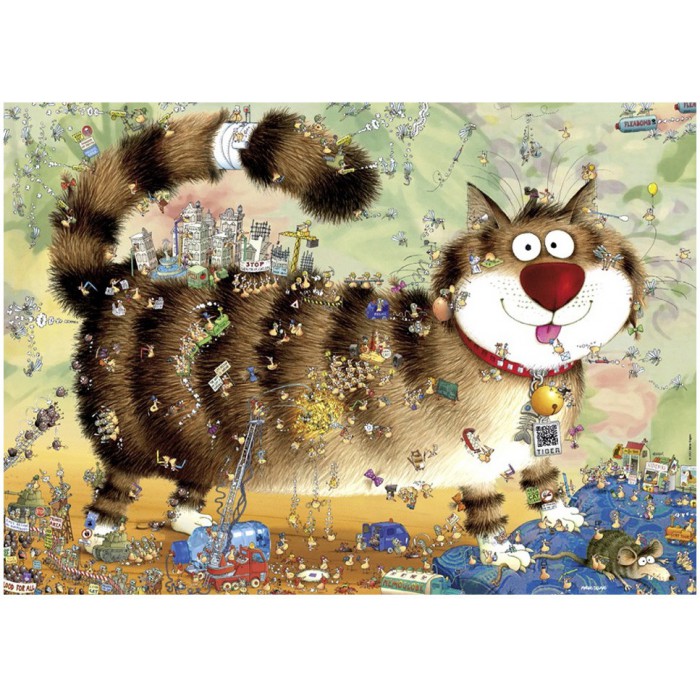 Puzzle Heye-30067 La vie de chat