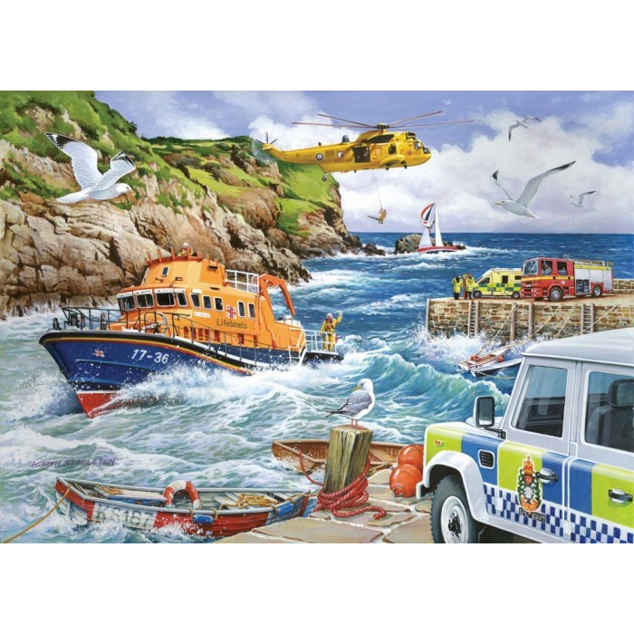 Puzzle  House-Of-Puzzles-HP0272 Sauvetage - RNLI