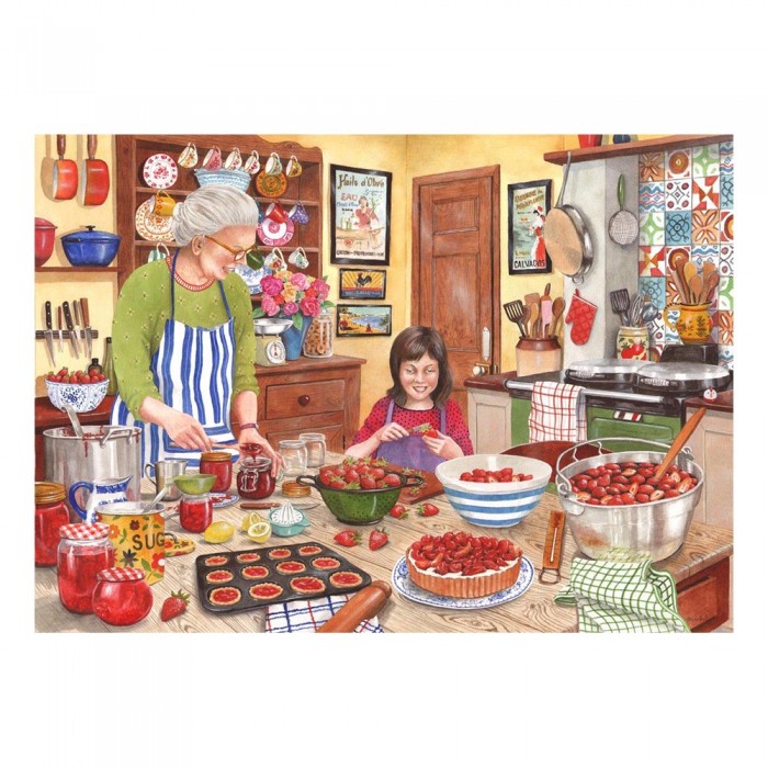 Puzzle  House-Of-Puzzles-HP0579 Pièces XXL - Confiture de Fraises