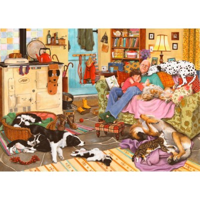 Puzzle House-Of-Puzzles-HP0634 Chien Fatigué
