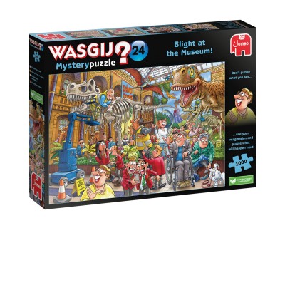 Puzzle Jumbo-00014 WASGIJ Mystery 24 La Maladie au Musée !