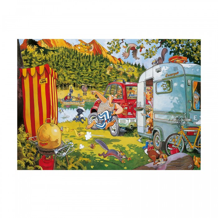 Puzzle  Jumbo-00016 WASGIJ - Alerte à l'Ours!