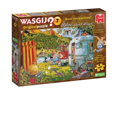 Puzzle Jumbo-00016 WASGIJ - Alerte à l'Ours!