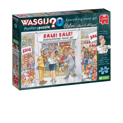 Puzzle Jumbo-00018 WASGIJ Mystery 7 Tout Doit Disparaître !