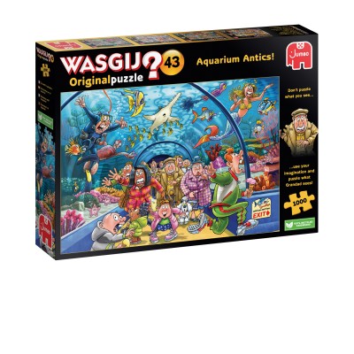 Puzzle Jumbo-00020 Wasgij 43 - Ça sent le Poisson