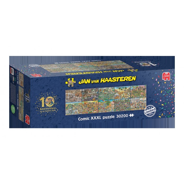 Puzzle  Jumbo-00027 10 Ans Studio Jan Van Haasteren