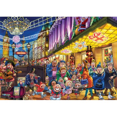 Jumbo-00334 2 Puzzles - WASGIJ Les Esprits de Noël !