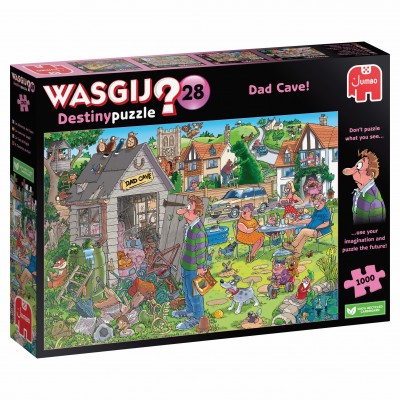 Puzzle Jumbo-00335 WASGIJ DESTINY 28 - Le Débarras de Papa !