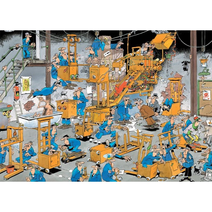 Puzzle  Jumbo-00528 Jan Van Haasteren - Oldtimers