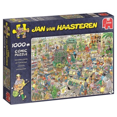 Puzzle Jumbo-00602 JAN VAN HAASTEREN - JARDINERIE (1000 PIECES)