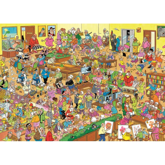 Puzzle  Jumbo-00626 Jan Van Haasteren - La Maison de Retraite