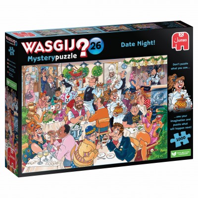 Puzzle JUMBO-01853 WASGIJ MYSTERY 26 Rendez-Vous Nocturne