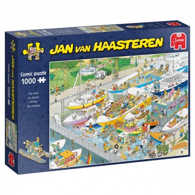 Puzzle Jumbo-19067 Jan Van Haasteren - L'Ecluse