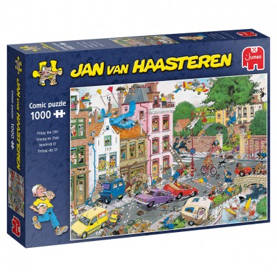 Puzzle Jumbo-19069 Jan Van Haasteren - Vendredi 13