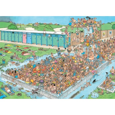 Puzzle Jumbo-20039 Jan van Haasteren - Pool Pile-Up