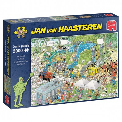 Puzzle Jumbo-20047 Jan van Haasteren - Film Set