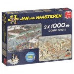 Puzzle   Jan van Haasteren - Eleven City Icetour & New Year's Dip