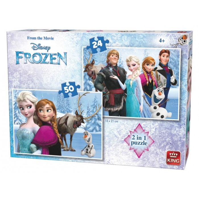   2 Puzzles - La Reine des Neiges