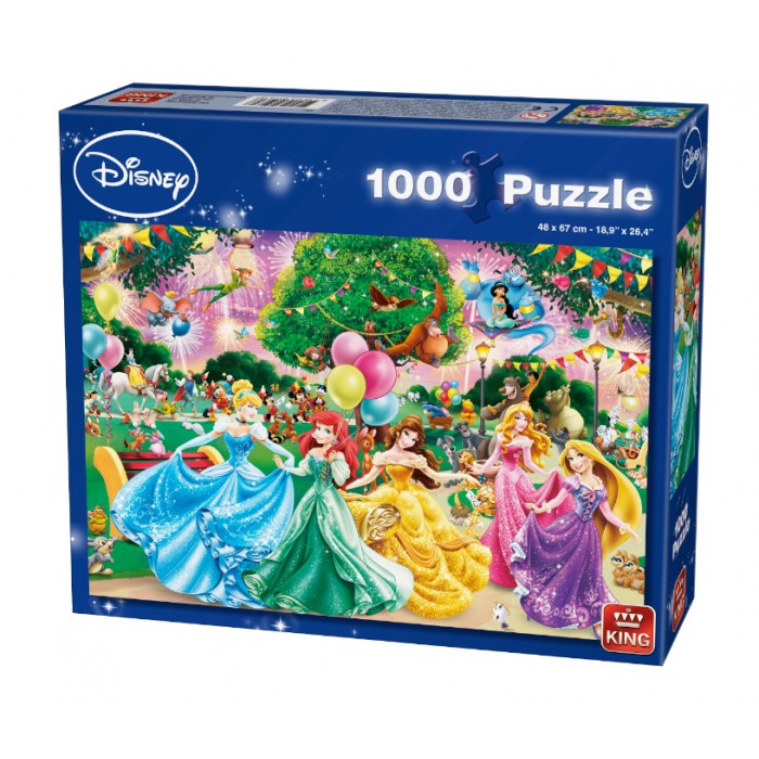 Puzzle   Disney Princesses - Feux d'Artifice