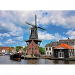 Puzzle   Spaarne River Haarlem The Netherlands
