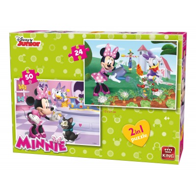 King-Puzzle-05414 2 Puzzles - Minnie