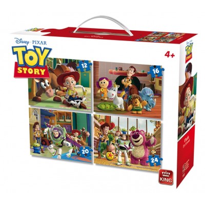 King-Puzzle-05507 4 Puzzles - Toy Story