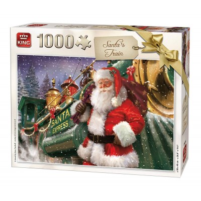 Puzzle King-Puzzle-05684 Christmas Santa Train