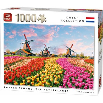 Puzzle King-Puzzle-05722 Zaanse Schans The Nederlands