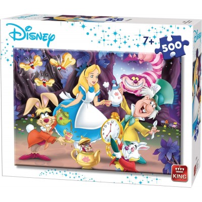 Puzzle King-Puzzle-55914 Disney - Alice aux Pays des Merveilles