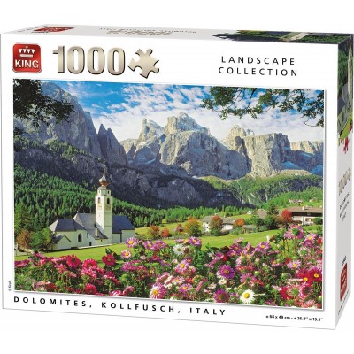 Puzzle King-Puzzle-55940 Dolomites, Kollfusch, Italy