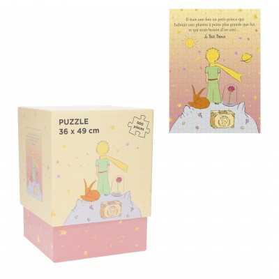 Puzzle Kiub-80029 Le Petit Prince - Dégradé Valise