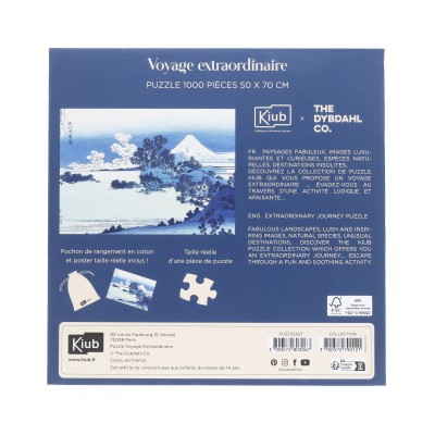 Puzzle Kiub-80306 Mont Fuji Hiver