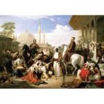Puzzle   William Allan :  Marché d'Esclaves à Istanbul