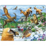  Larsen-FH12 Puzzle Cadre - Les Animaux de la Montagne