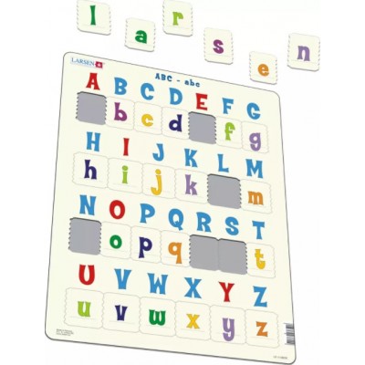 Larsen-LS1426 Puzzle Cadre - ABC Alphabet