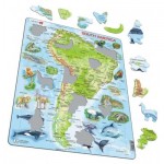   Puzzle Cadre - Amérique du Sud (en Espagnol)
