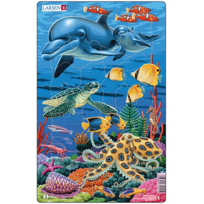   Puzzle Cadre - Animaux Marins