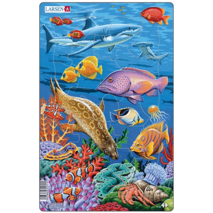   Puzzle Cadre - Animaux Marins